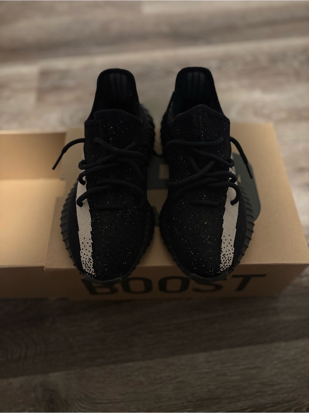 Adidas Yeezy 350 V2 Black Sneakers